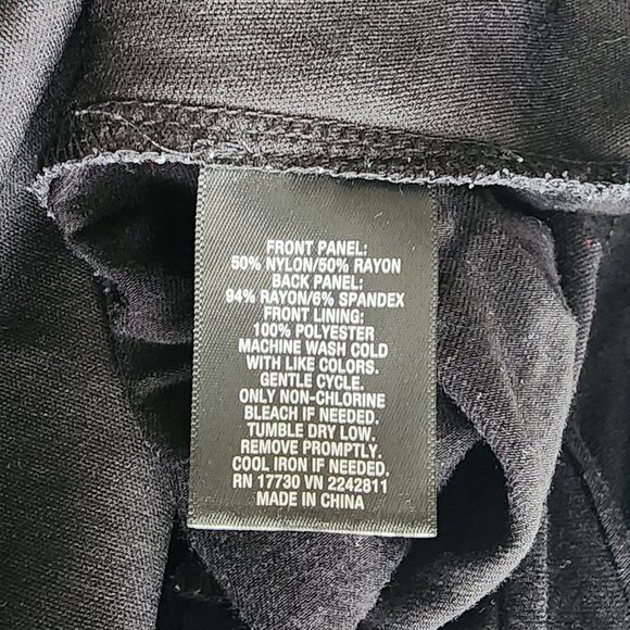 MOSSIMO Black Burnout Velvet Tank Top V Neck | Women's Blouse Shirt - Picture 8 of 9